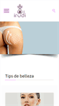 Mobile Screenshot of irudicentrodebelleza.com